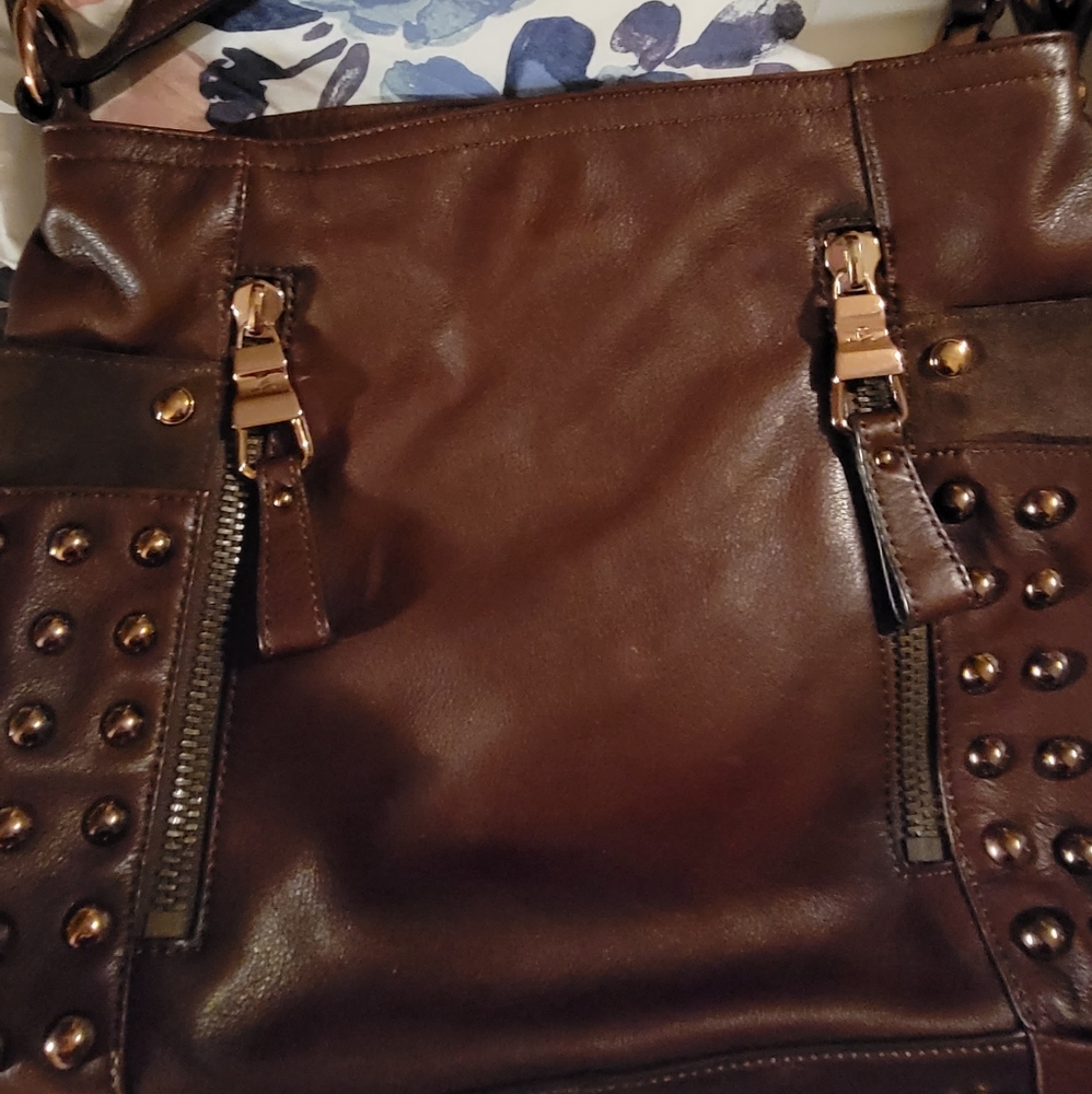 B. Makowsky Brown Shoulder Bag